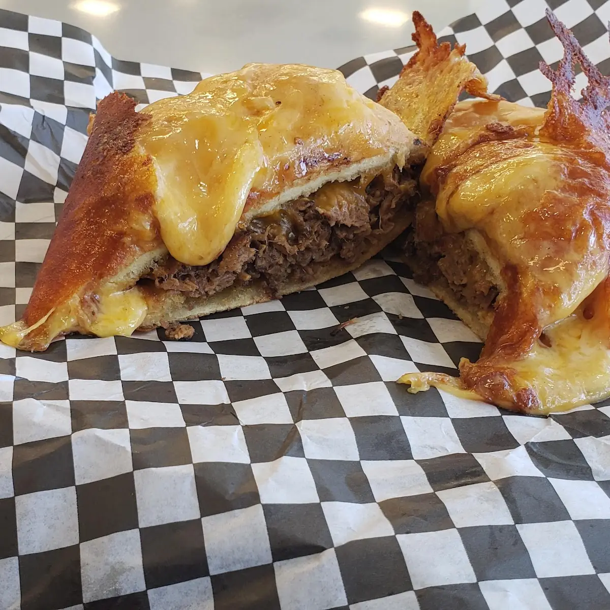 Molten Brisket Sandwich