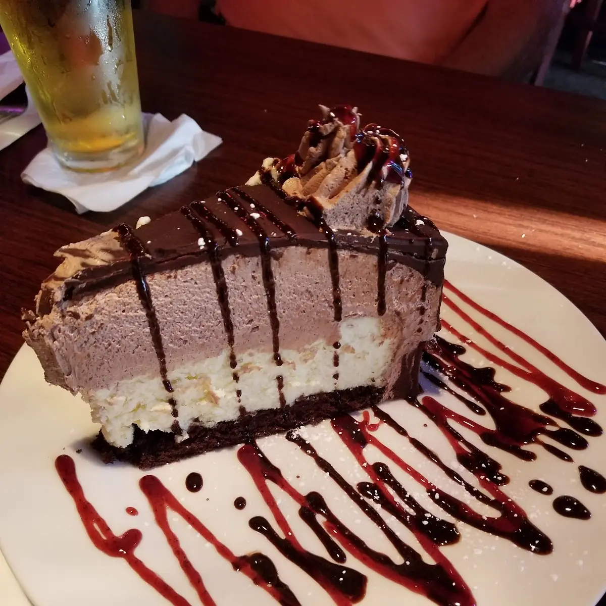 3 Layer Chocolate Mousse Cheesecake