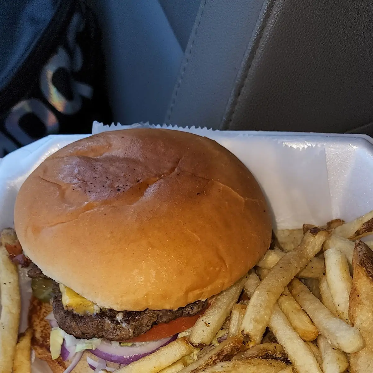 Bacon Cheese Burger Combo
