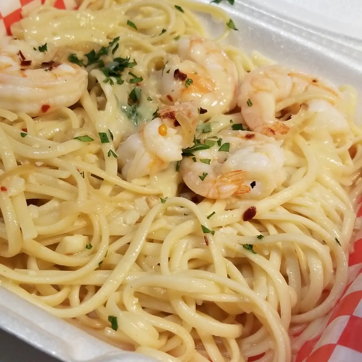 Shrimp Scampi Pasta
