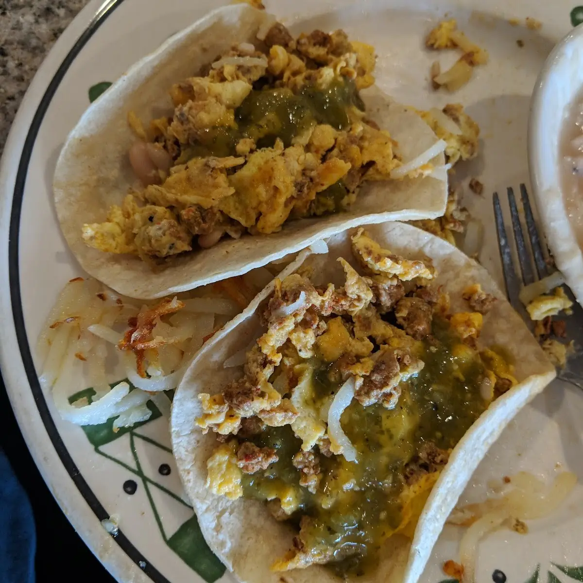Chile Verde Burrito