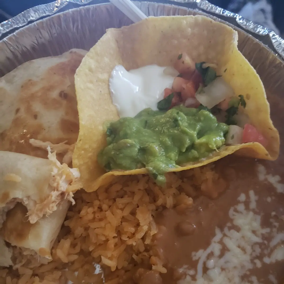 Chicken Quesadilla Plate