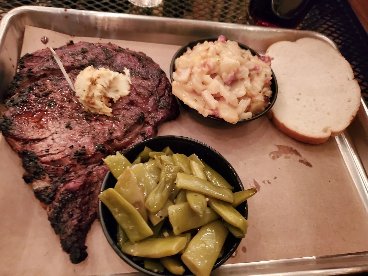 Rib Eye Steak Meal