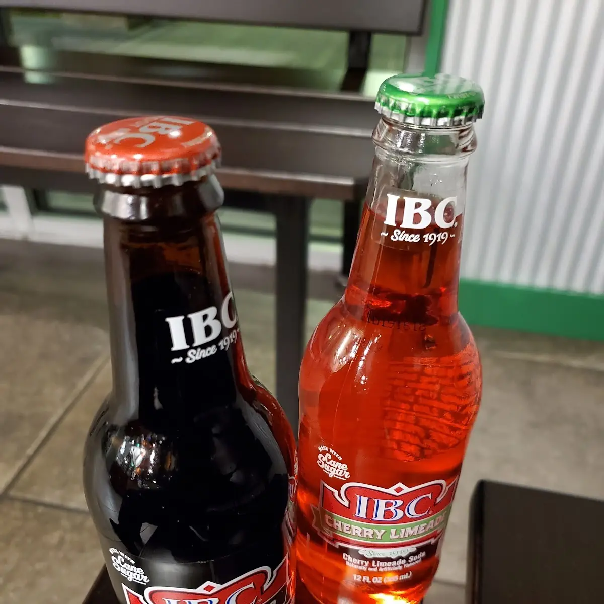 Root Beer and Cherry Lime Soda