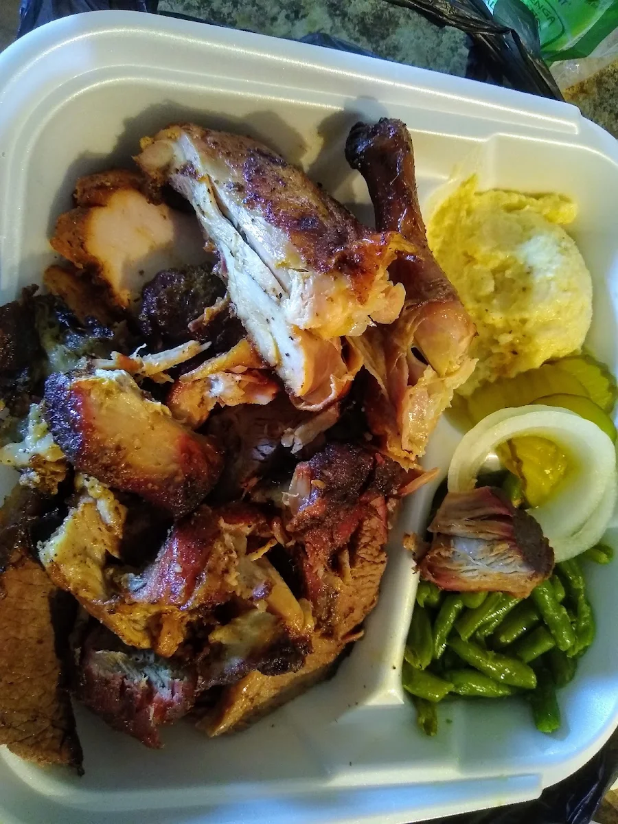 Brisket Chicken Pork BBQ