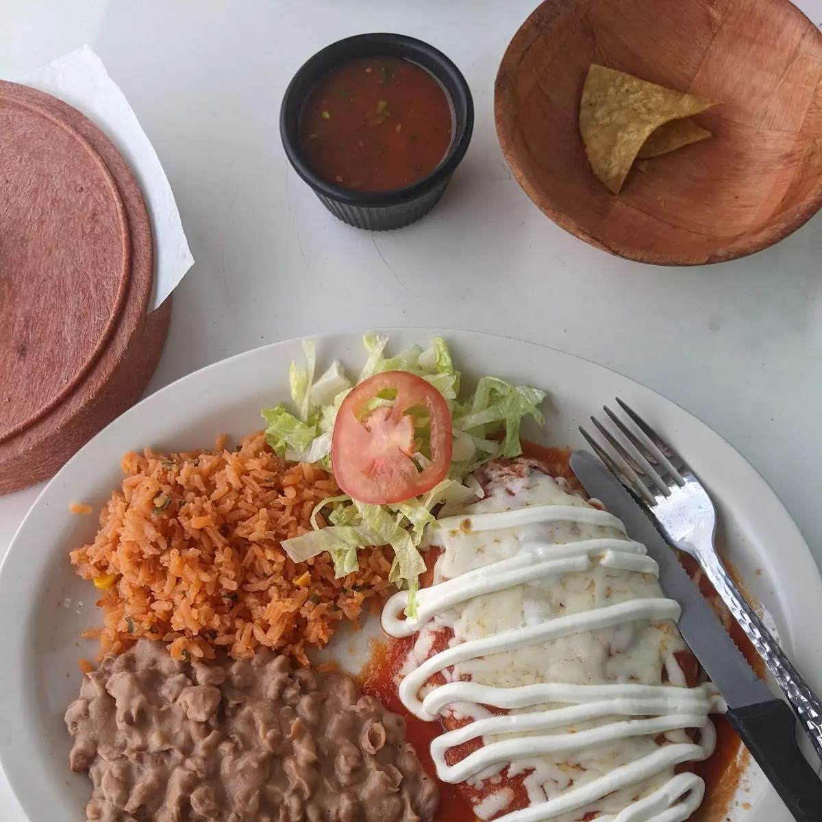 Chile Relleno Dinner