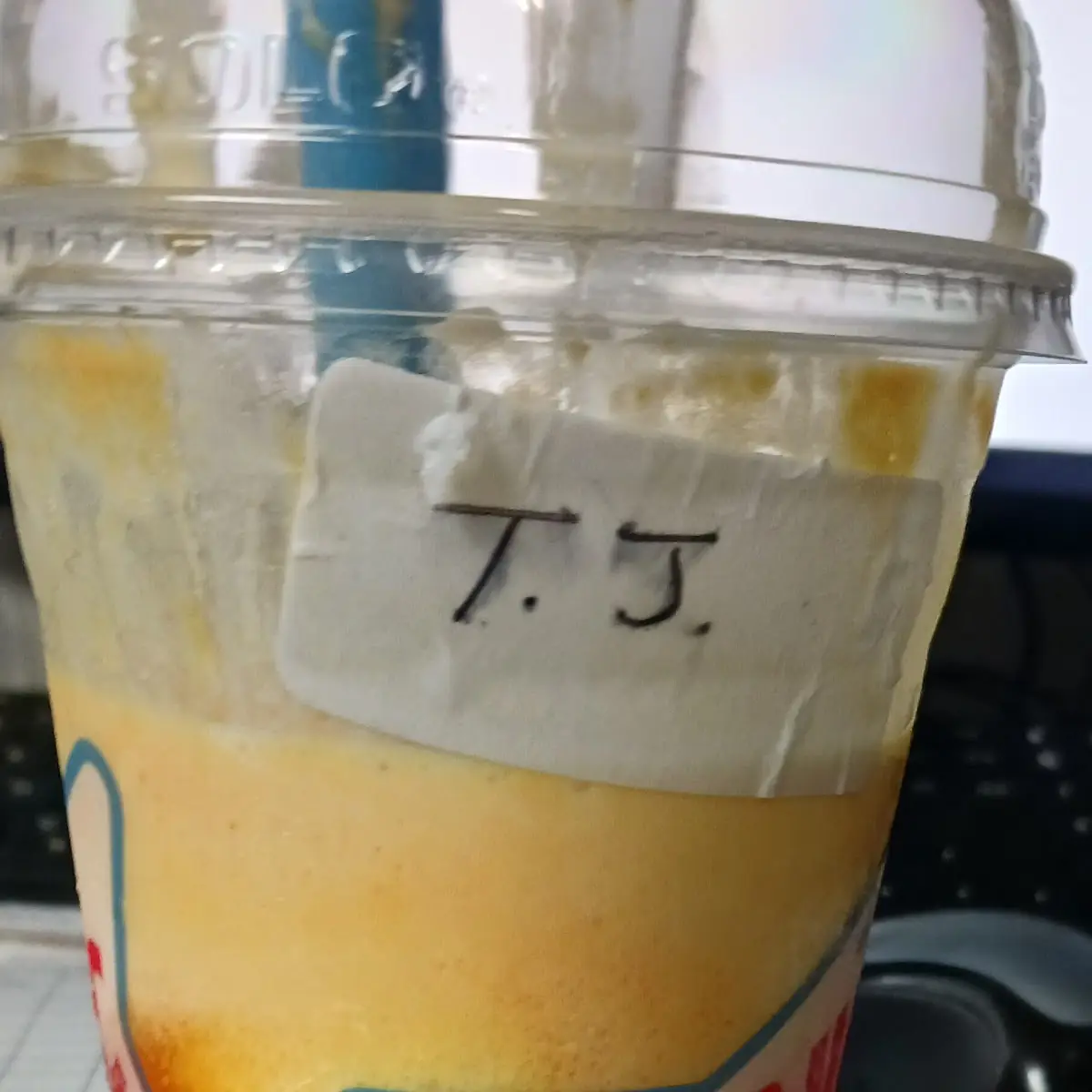 Orange Cloudcicle Slush Float