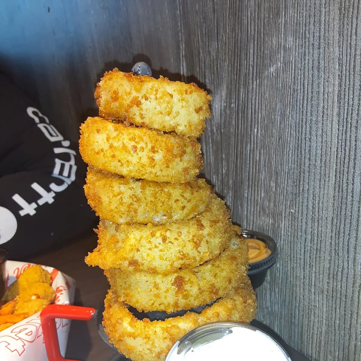 Towering Onion Rings
