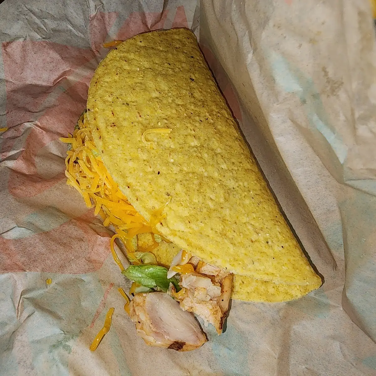 Chicken Crunchy Taco