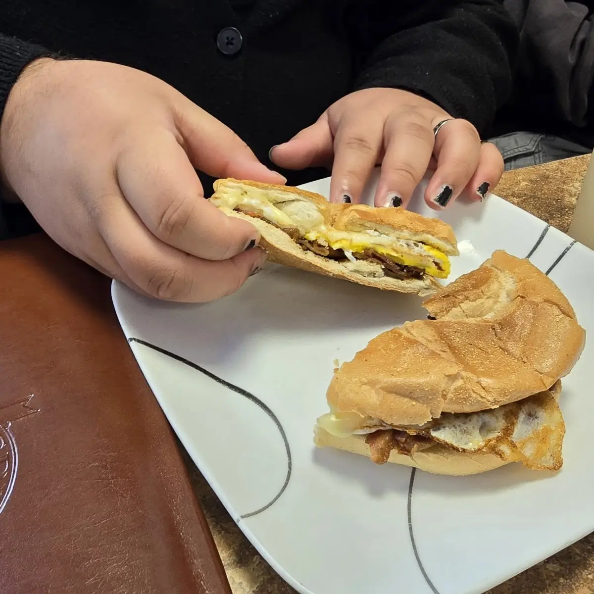 Sausage and Cheese Sandwich