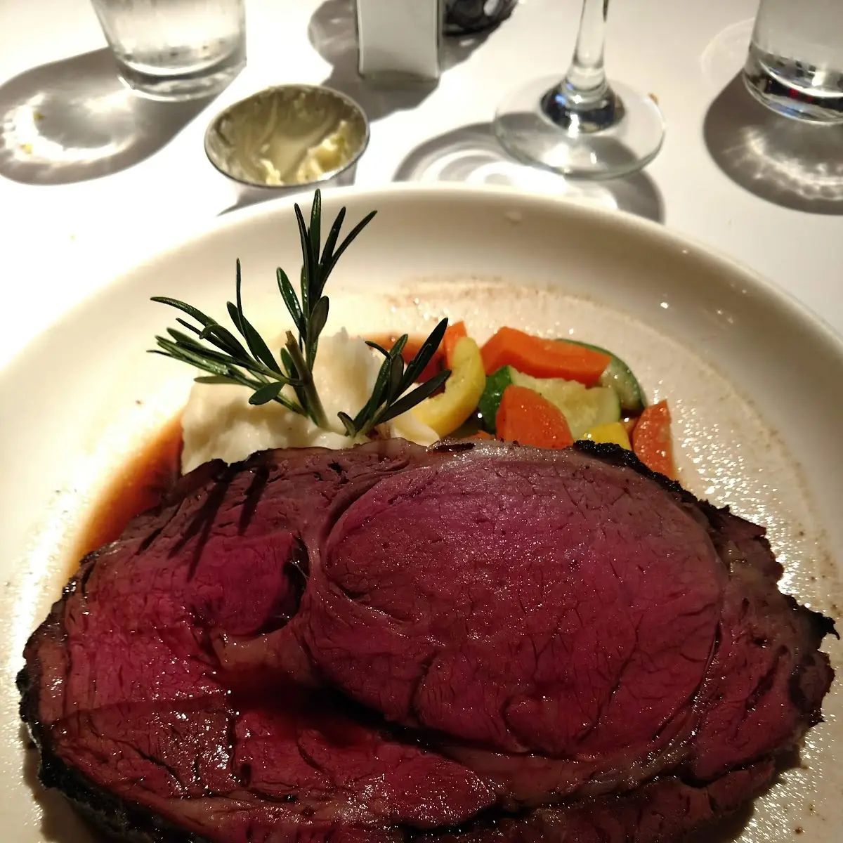 Prime Rib Dinner Chadwick's