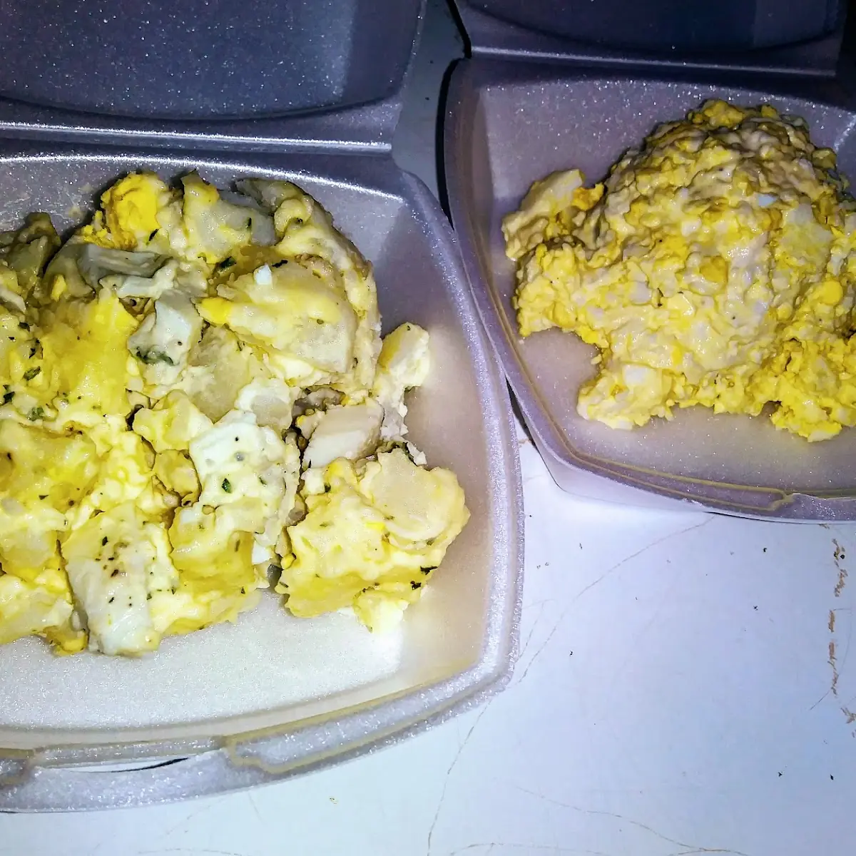 Potato Salad and Egg Salad