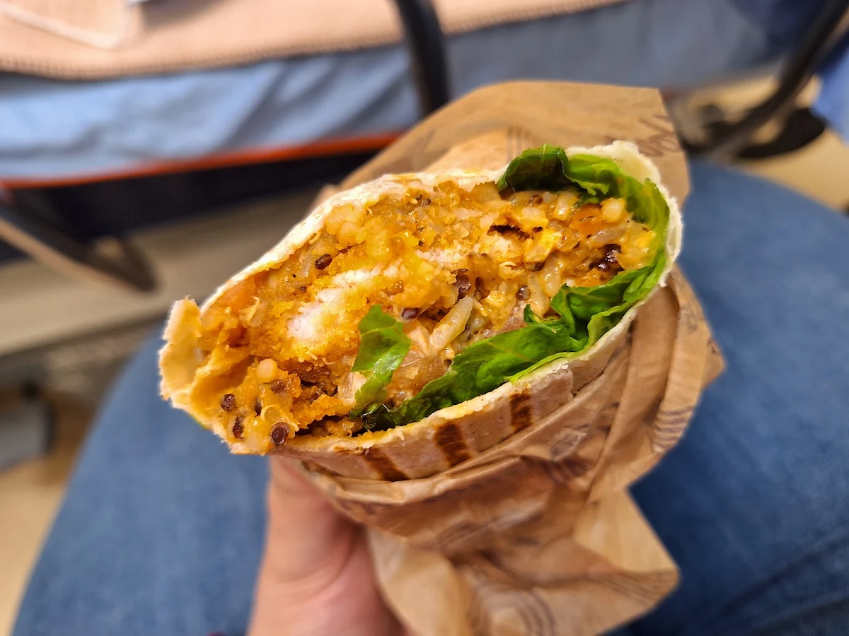 Cilantro Lime Chicken Wrap