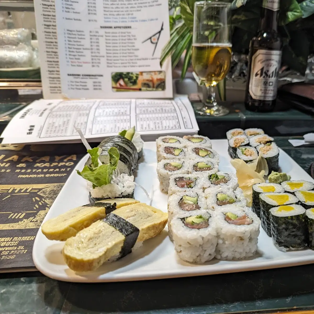 Sushi and Sashimi