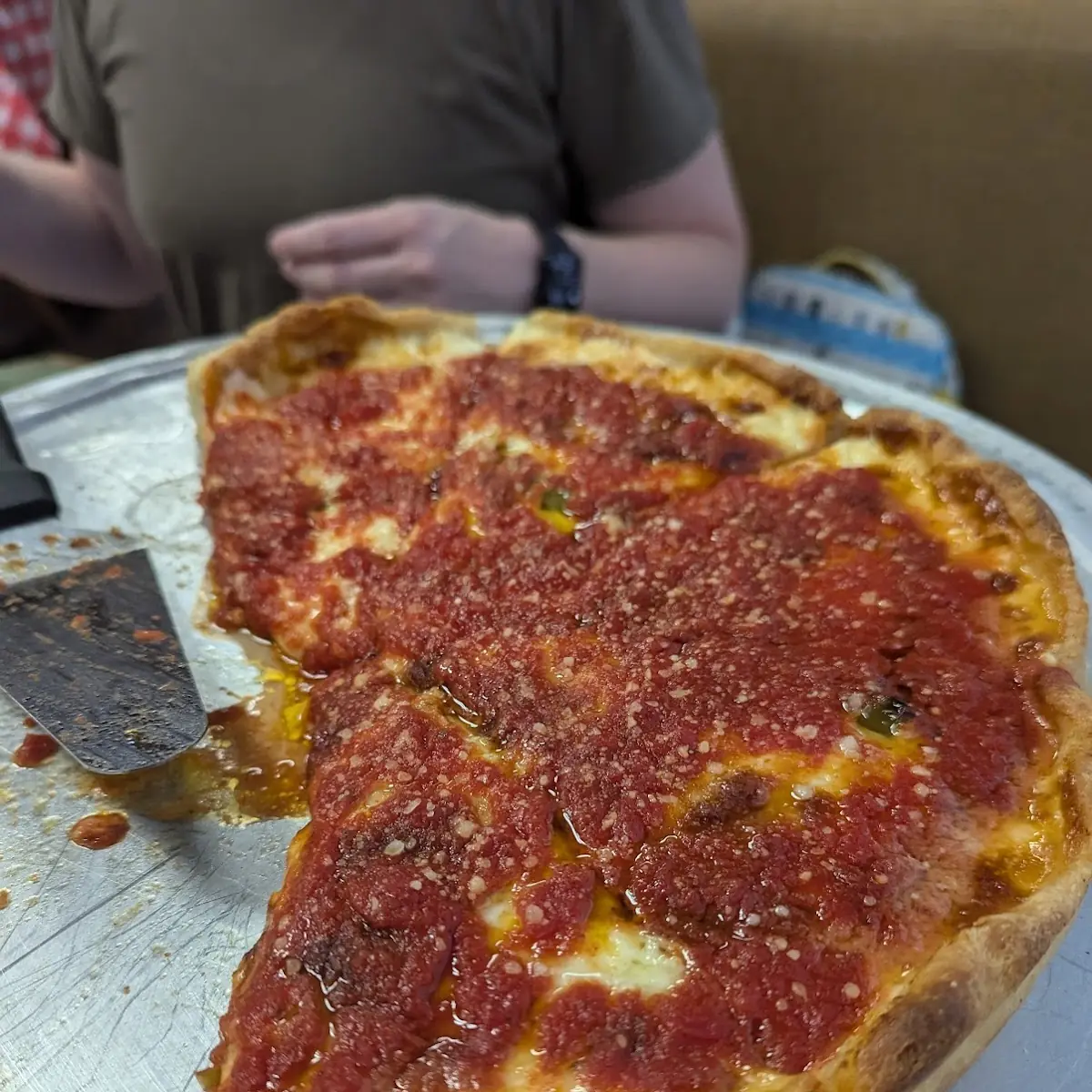 Magnificent Mile Pizza - 12" Deep Dish Pie (8 Pieces of Cheesy Goodness)