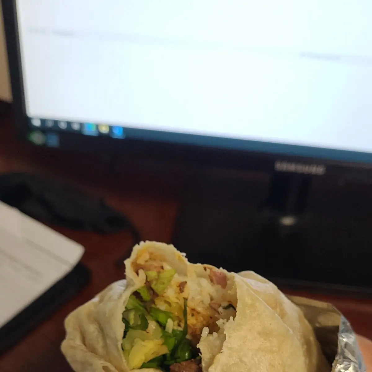 Chipotle Honey Chicken Burrito