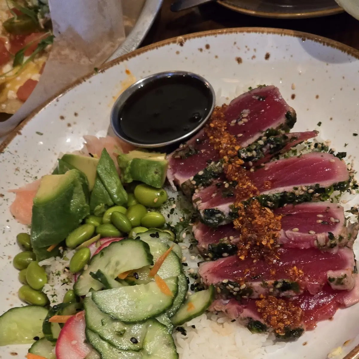 Chili Crunch Ahi Tuna