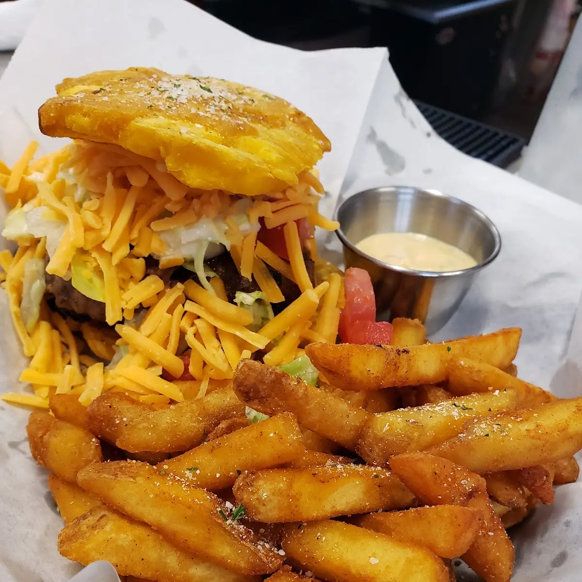 Patacon Burger