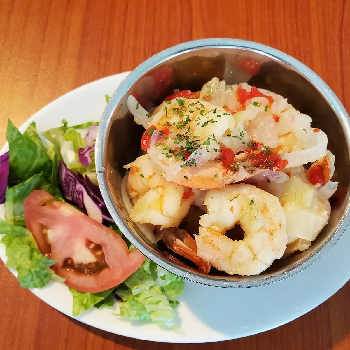 Mofongo Relleno Sruffed with Shrimp
