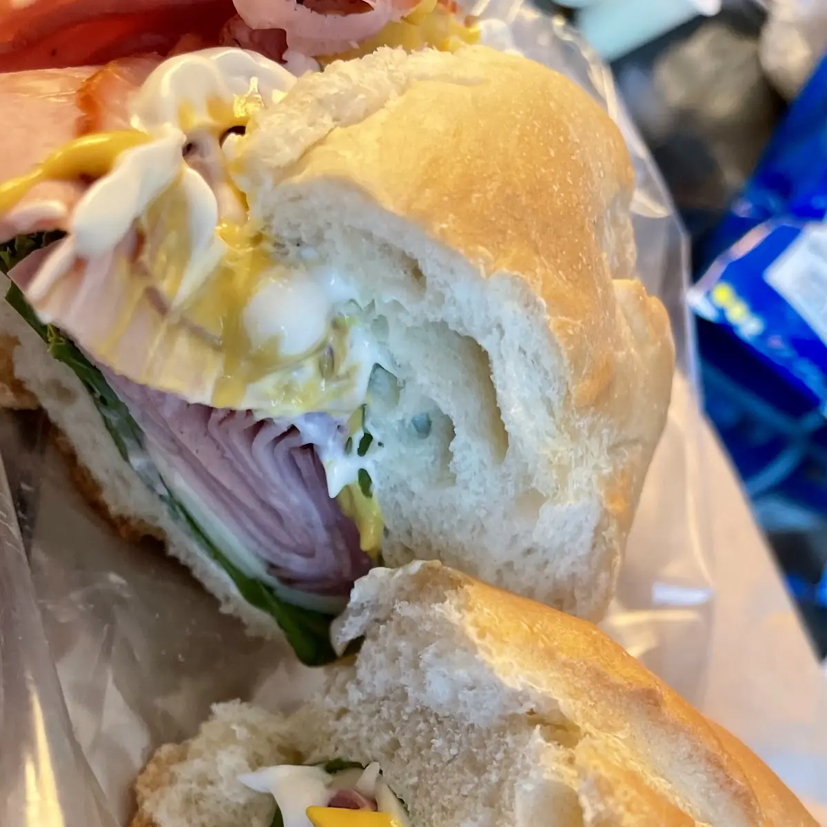 Ham and Cheese Sandwich