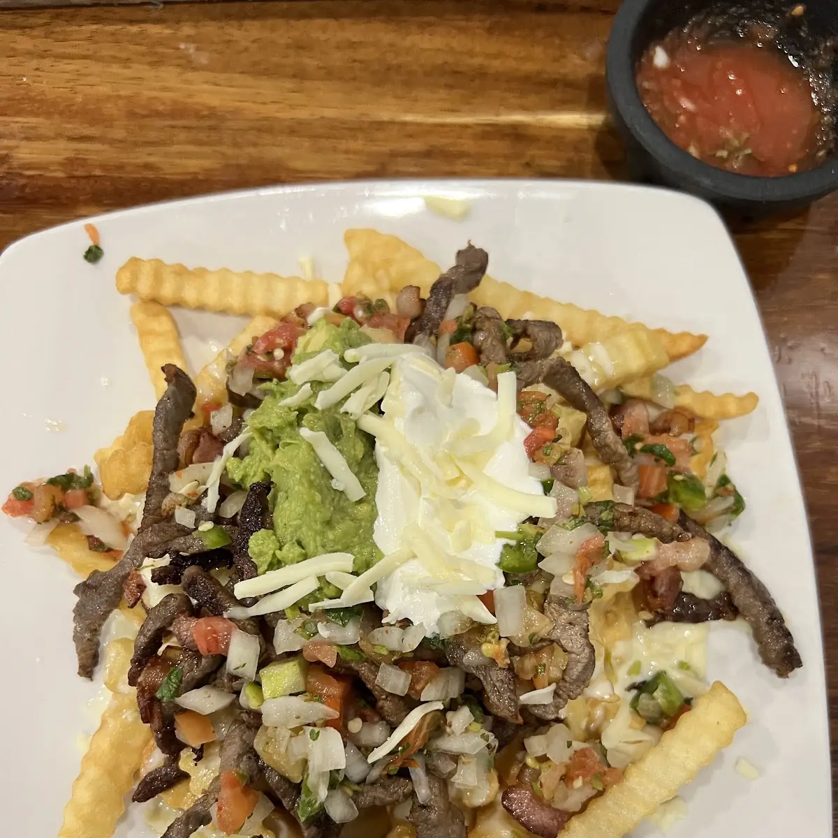Loaded Fries with Steak