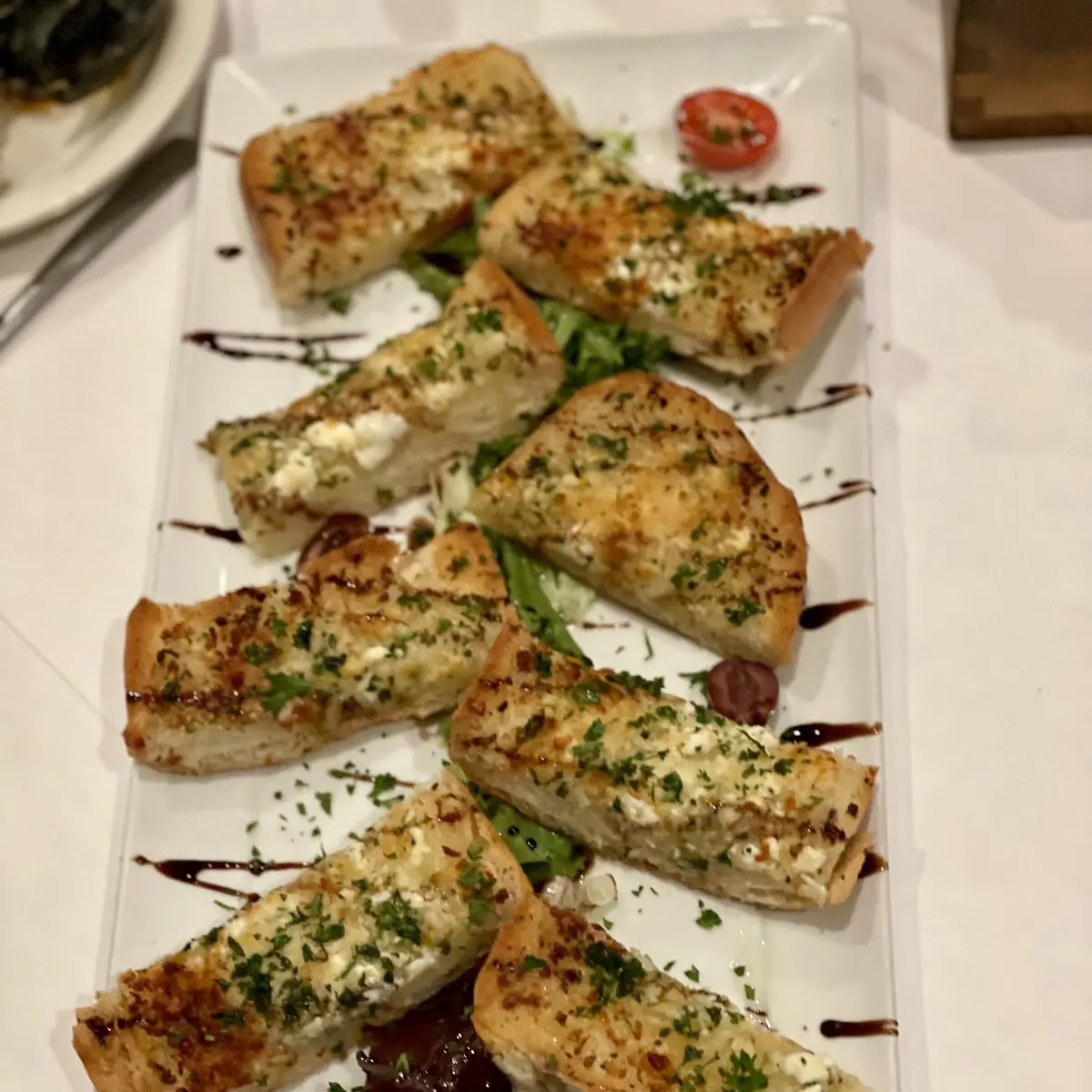 Goat Cheese Garlic Bread