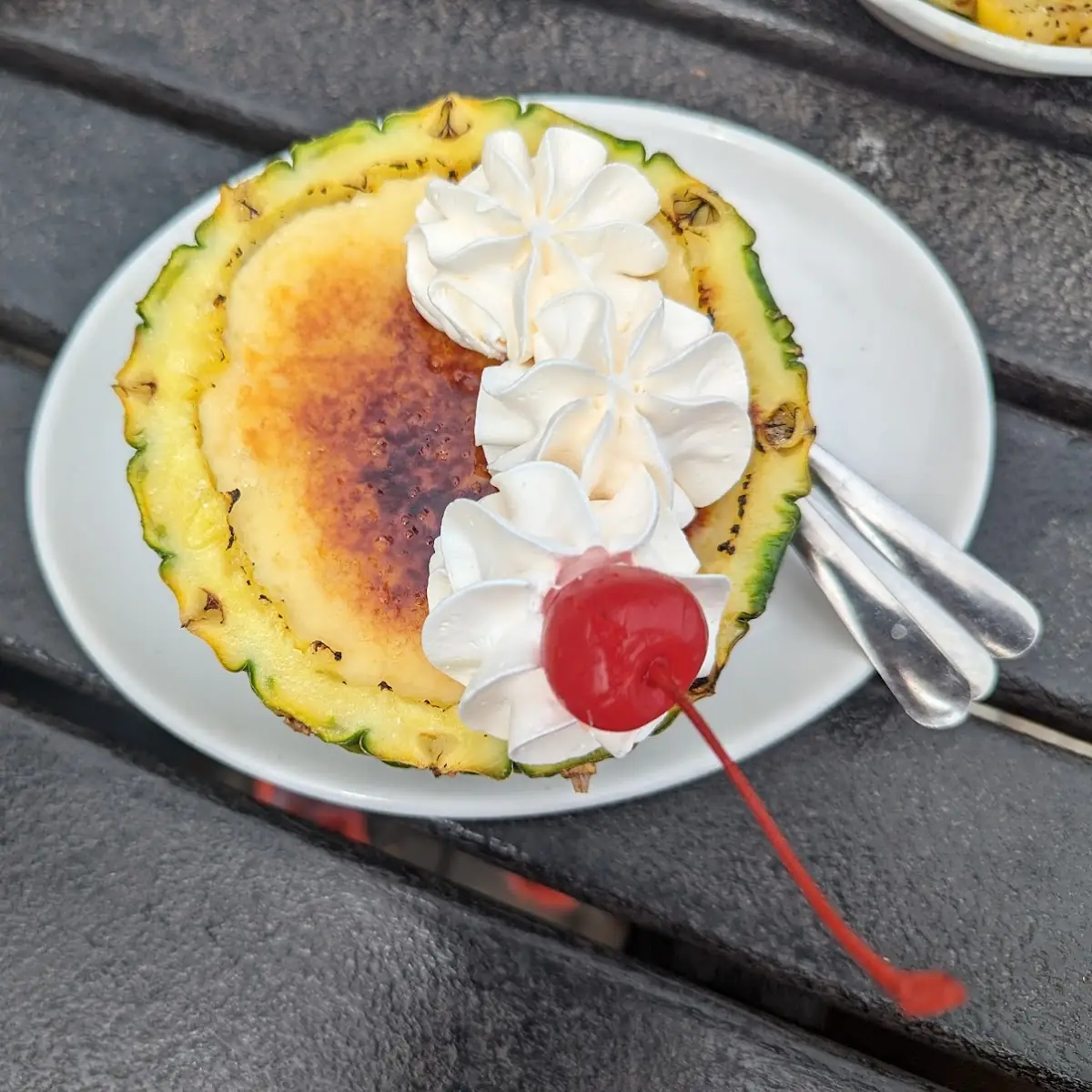 Pineapple Creme Brulee