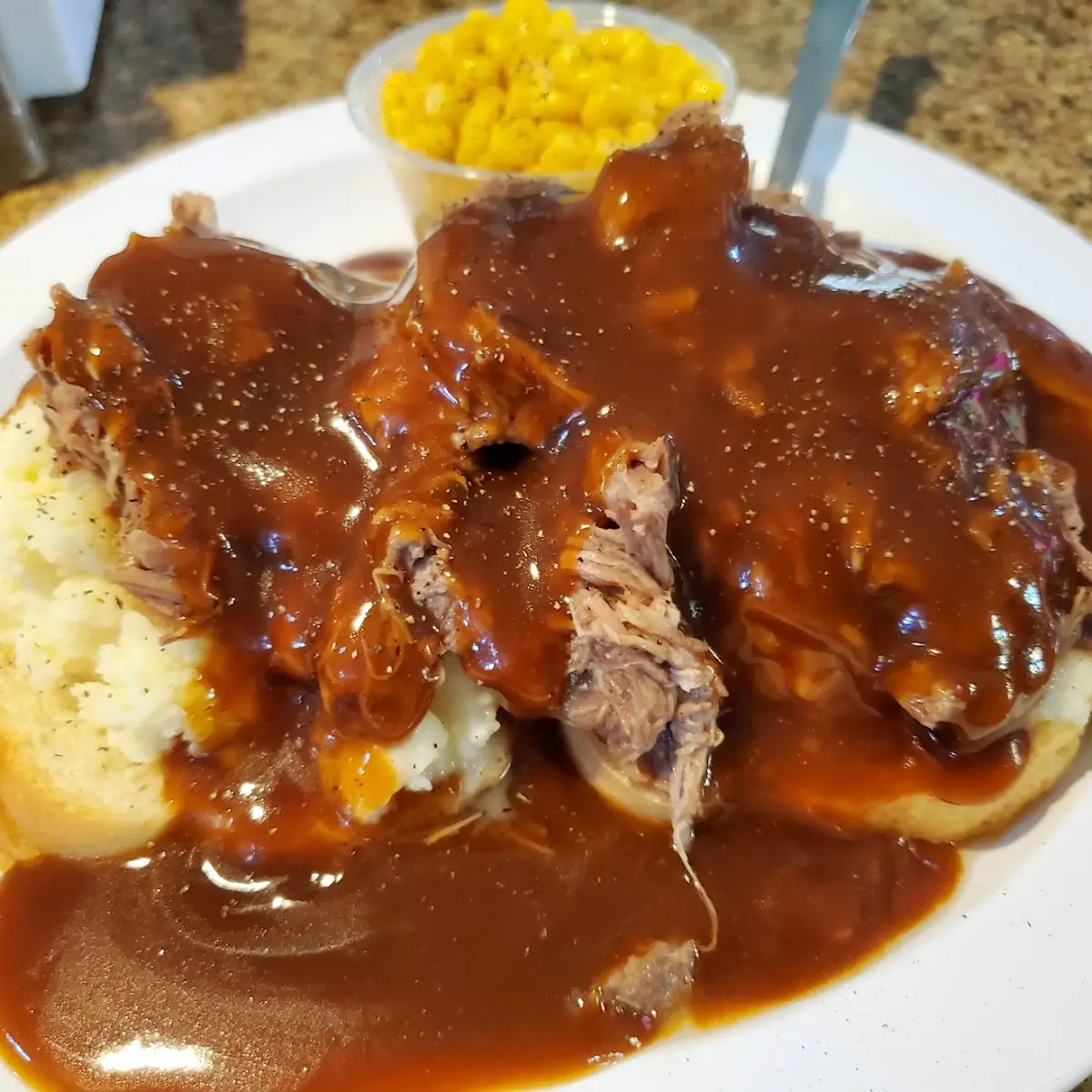 Open-Faced Hot Roast Dinner-Full Size Wednesday Special