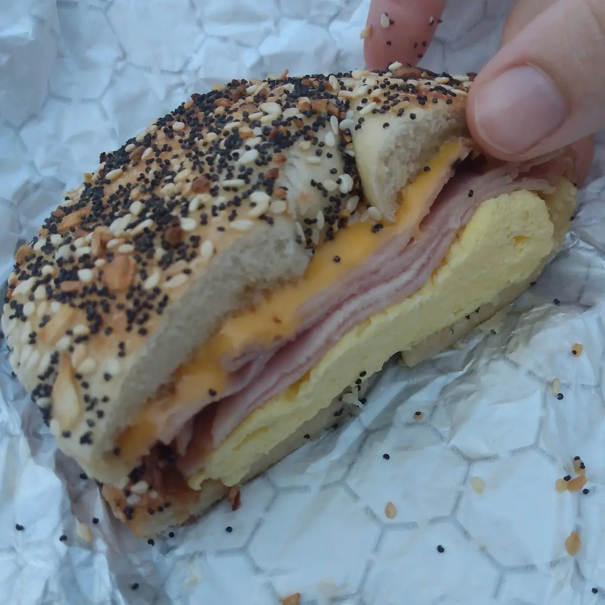Ham Egg and Cheese