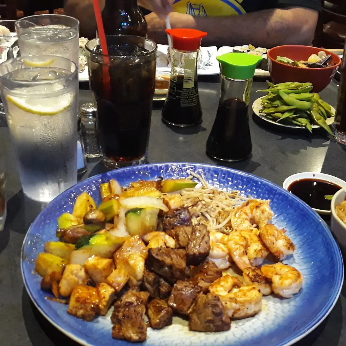 Filet Mignon and Shrimp