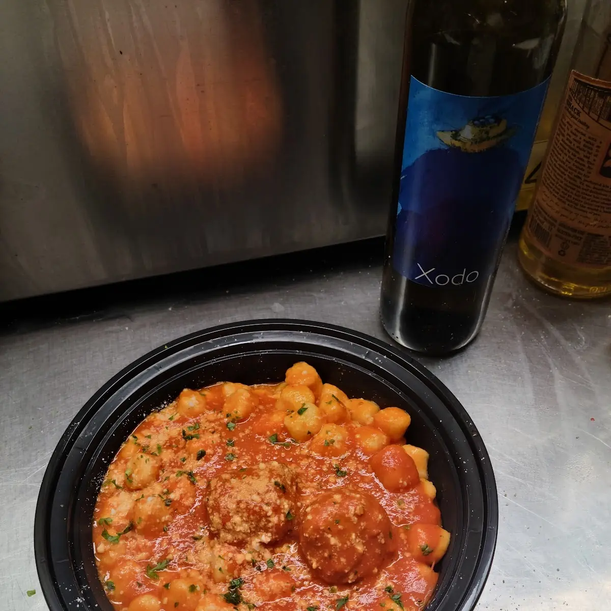 Gnocchi and Meat Balls