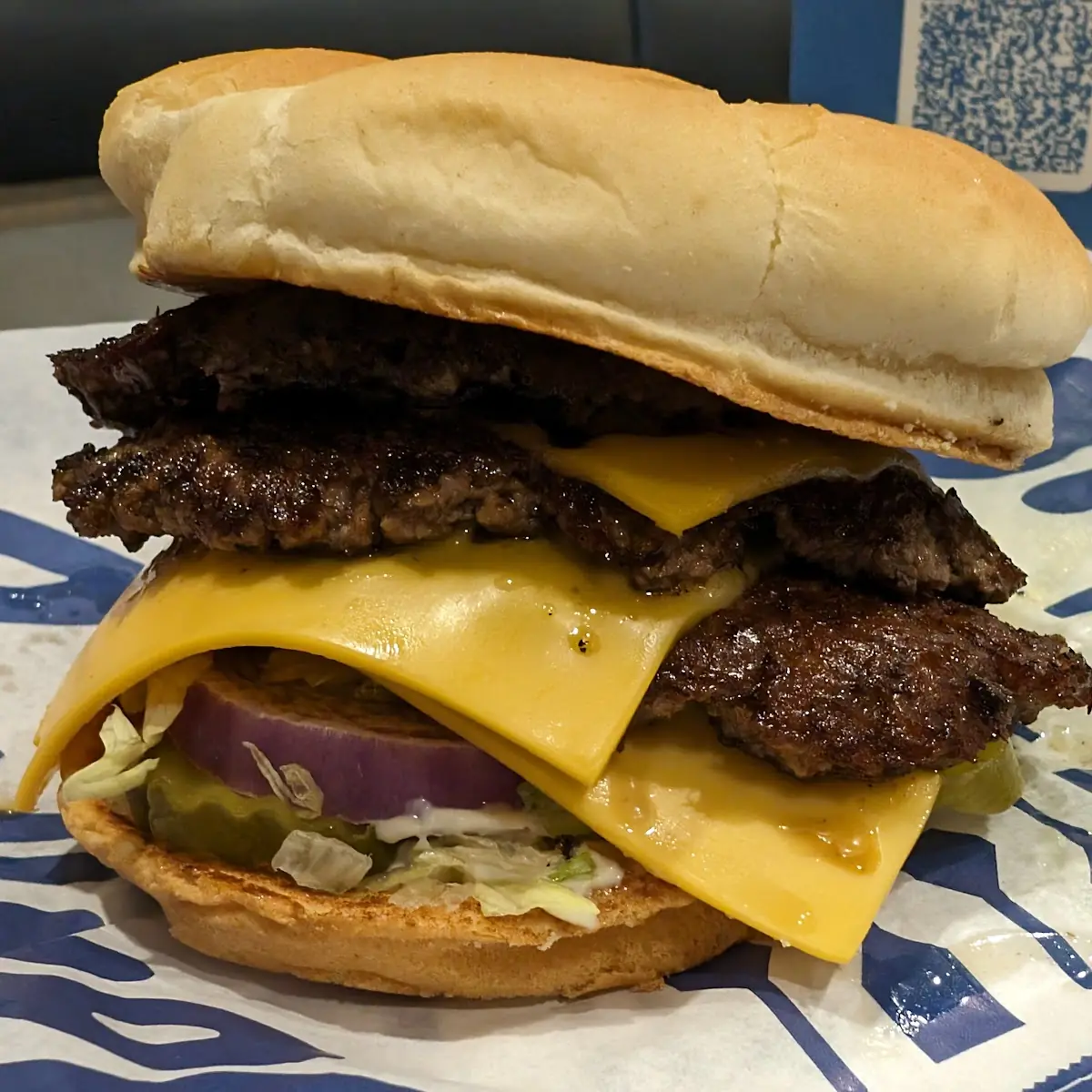 Triple Cheeseburger