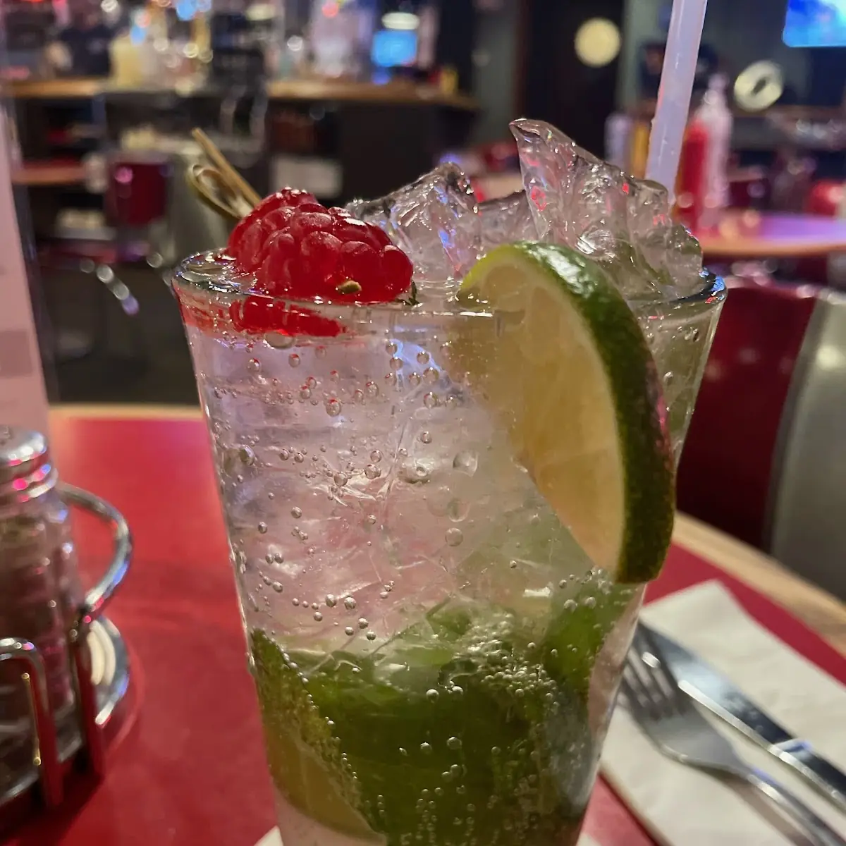 Raspberry Mojito