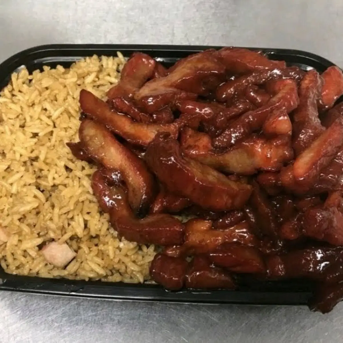 Boneless Spare Ribs Combination Fried Rice