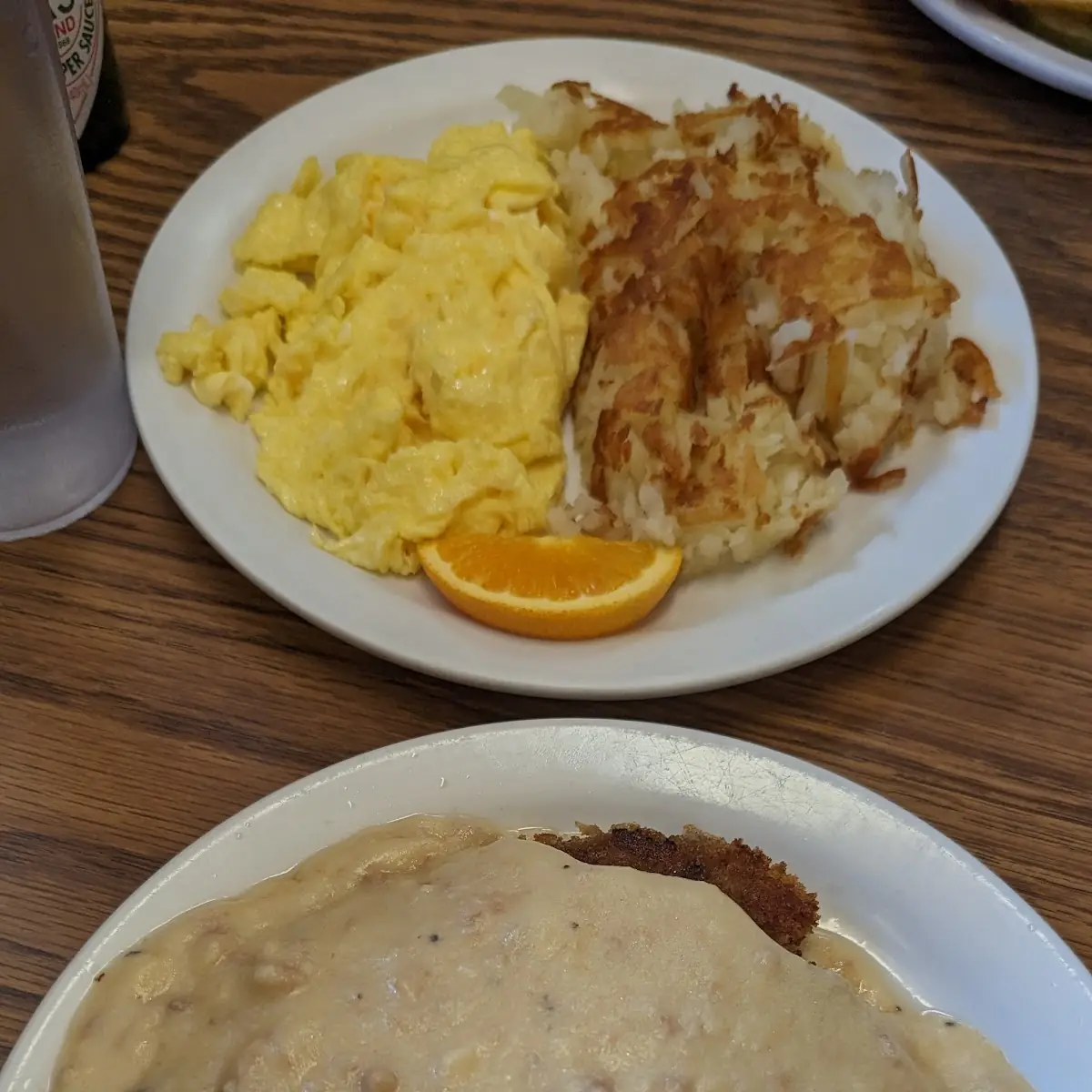 Chicken Fried Steak and Eggs