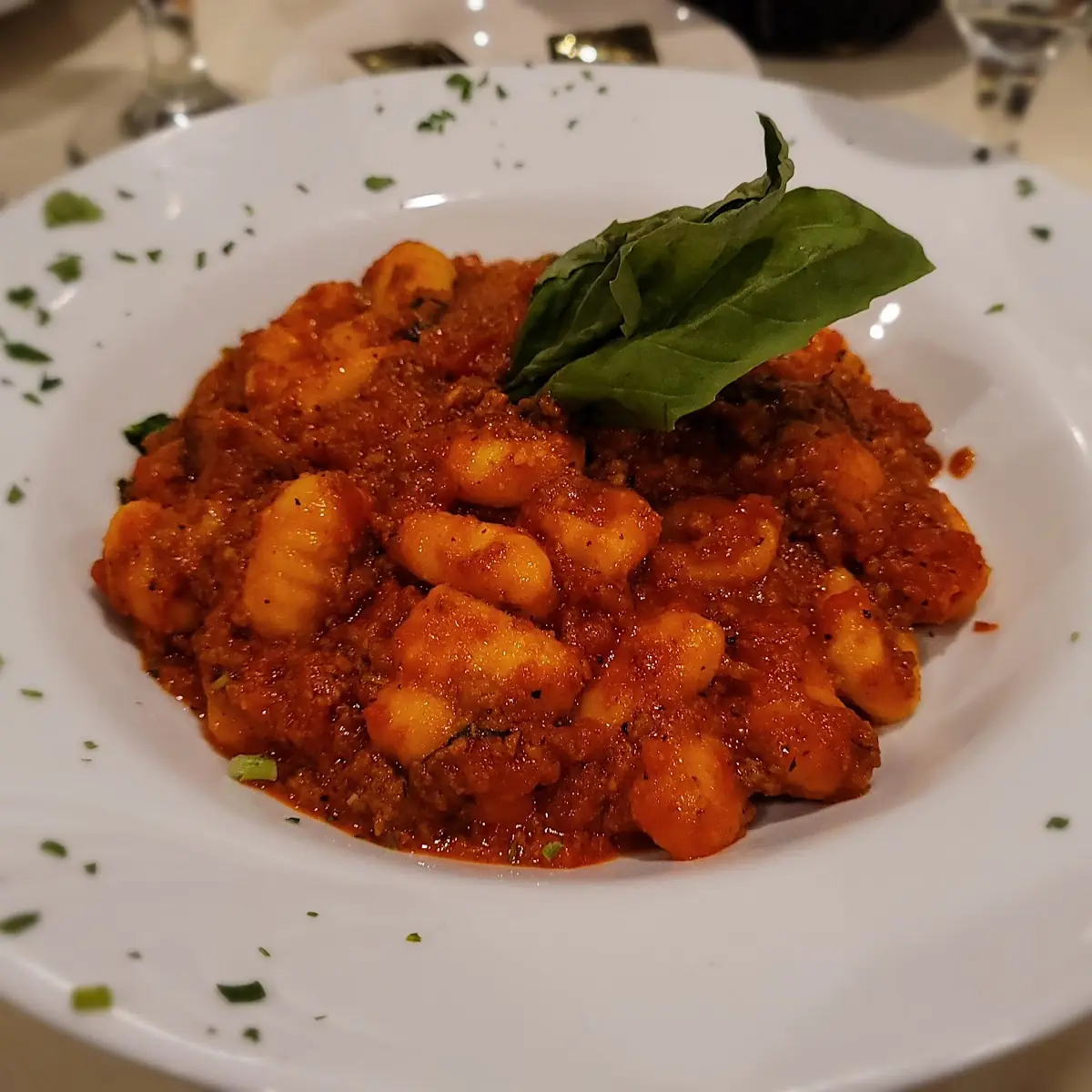 Gnocchi Bolognese
