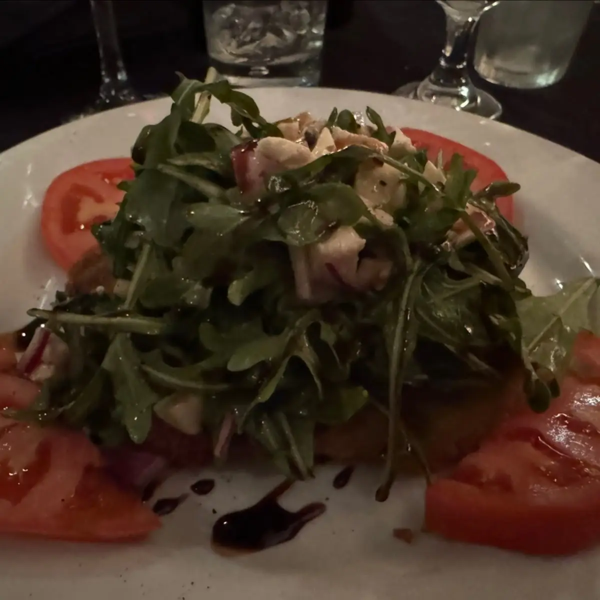 Veal with Salad