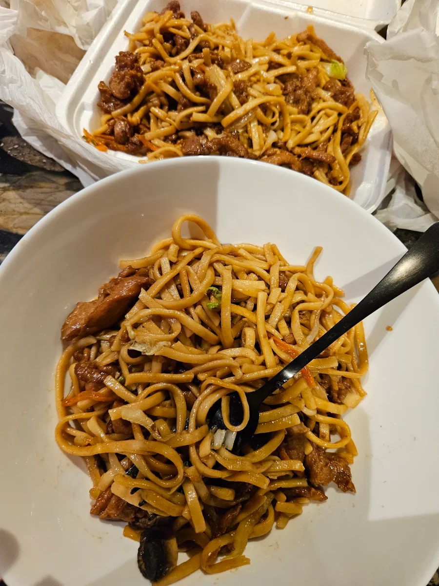 Combination Lo Mein Noodles