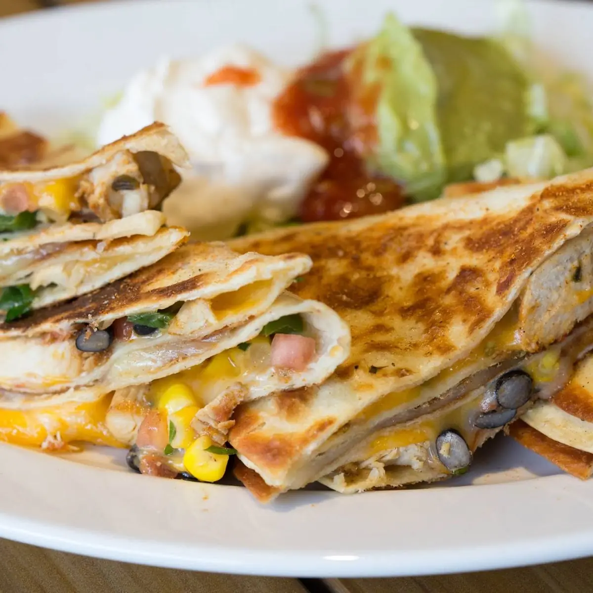 Double Stacked Quesadilla Platter