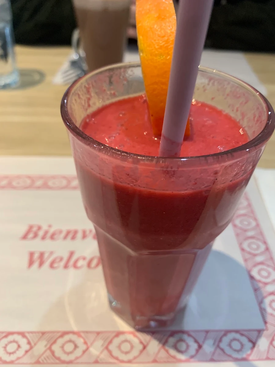 Berries Smoothie, Le wake n bacon