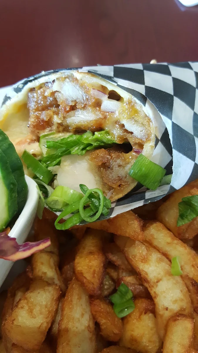 Burger Le Poulet Crispy // Crispy Chicken Burger