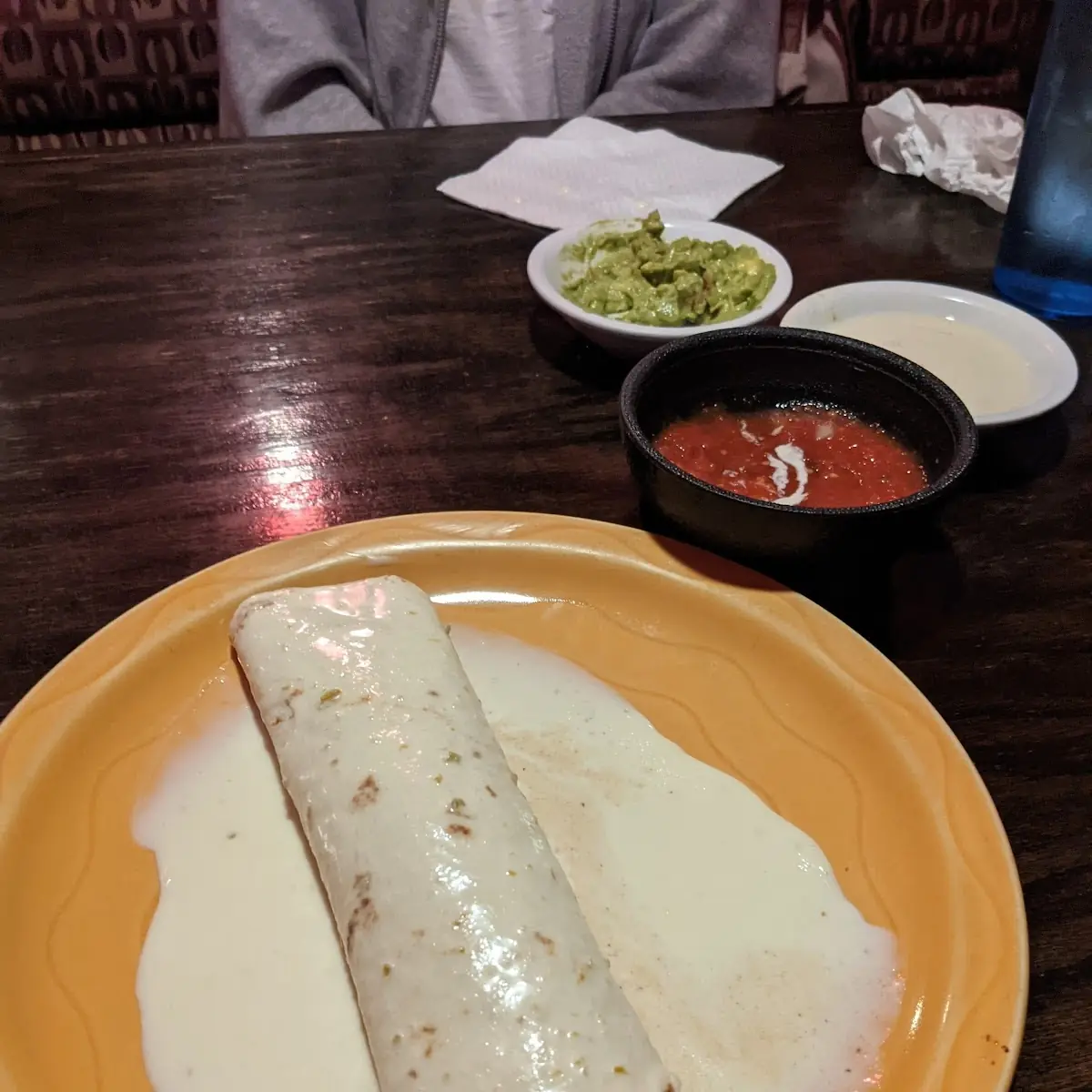 Carne Asada Burrito with White Cheese