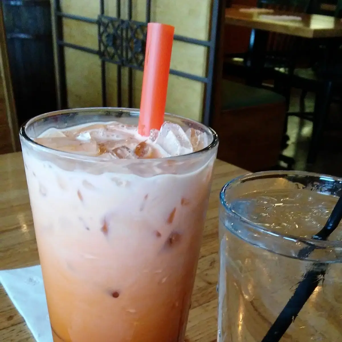 Thai Tea with Boba