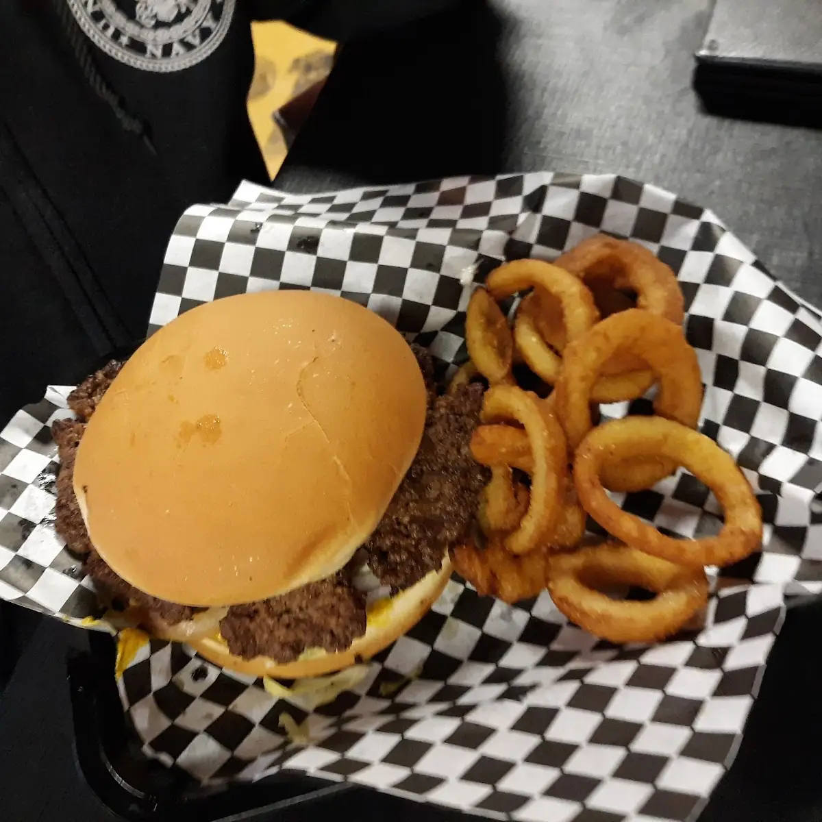 Bacon Cheeseburger Combo Onion Rings