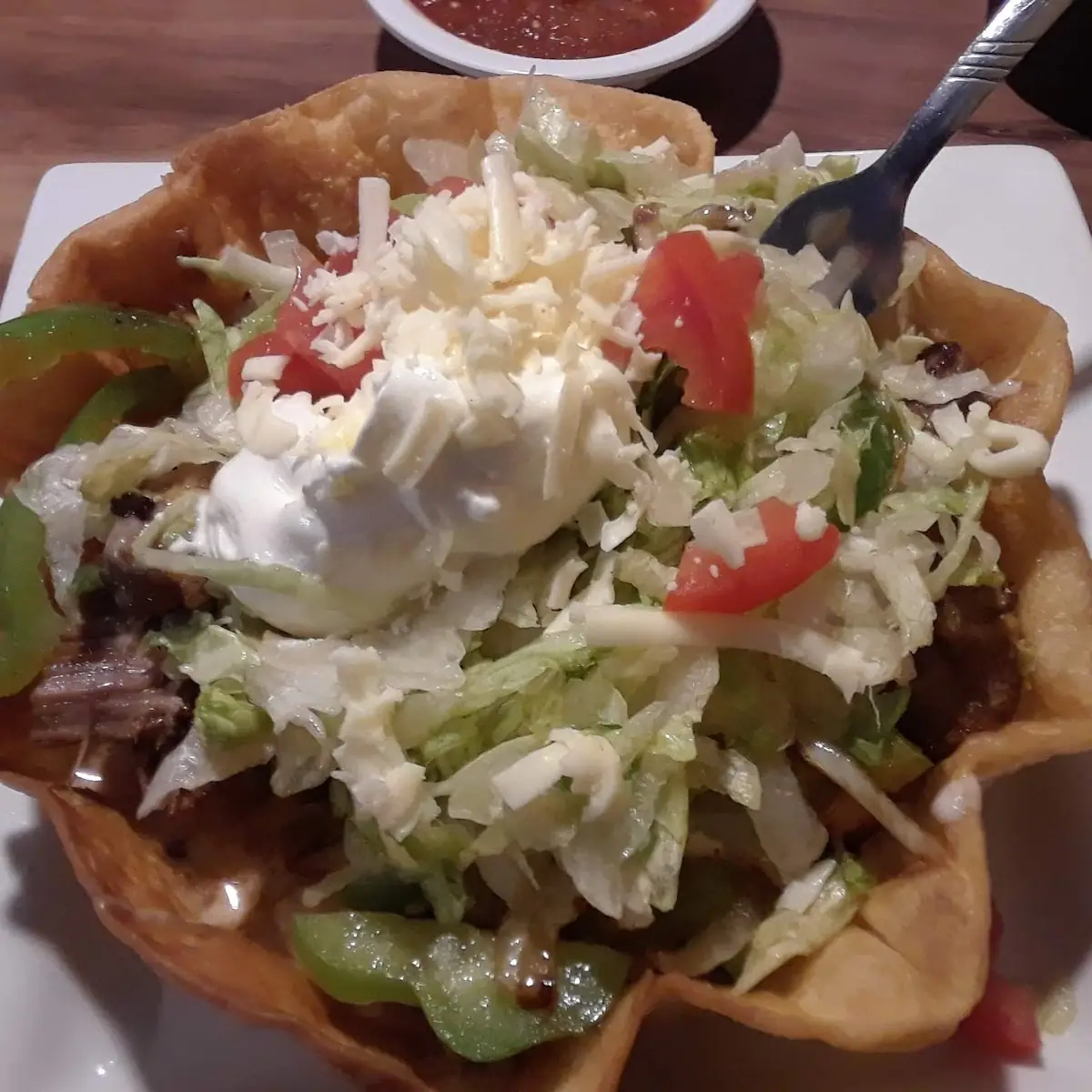 Fajita Taco Salad