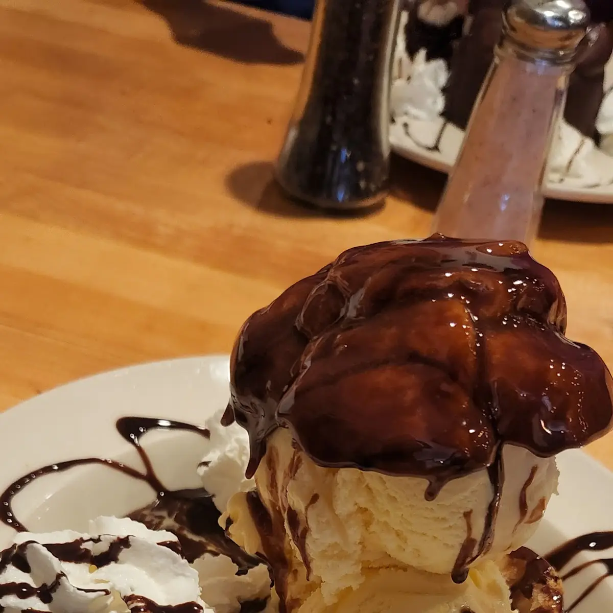 Hot Fudge Cream Puff