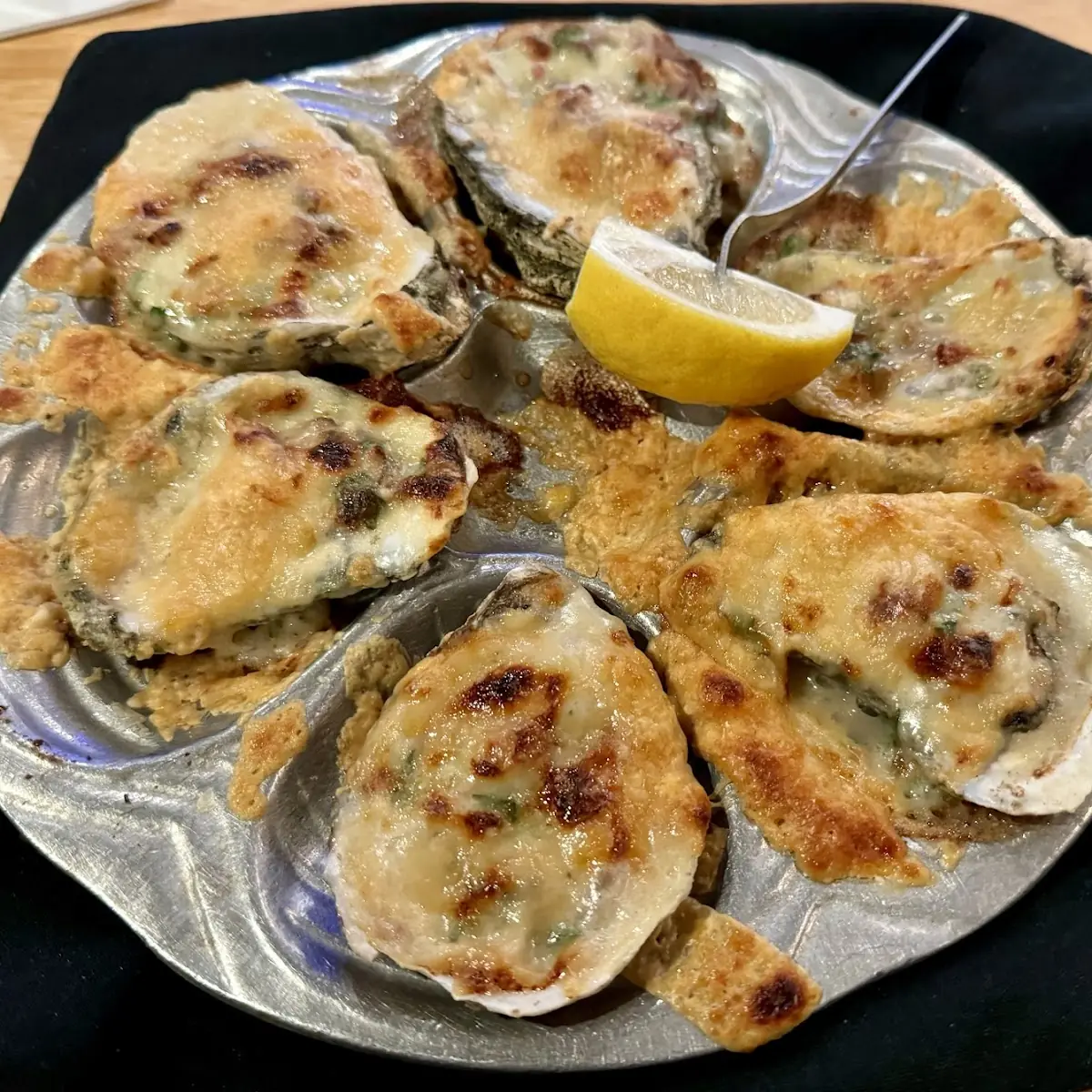 Oysters Rockefeller