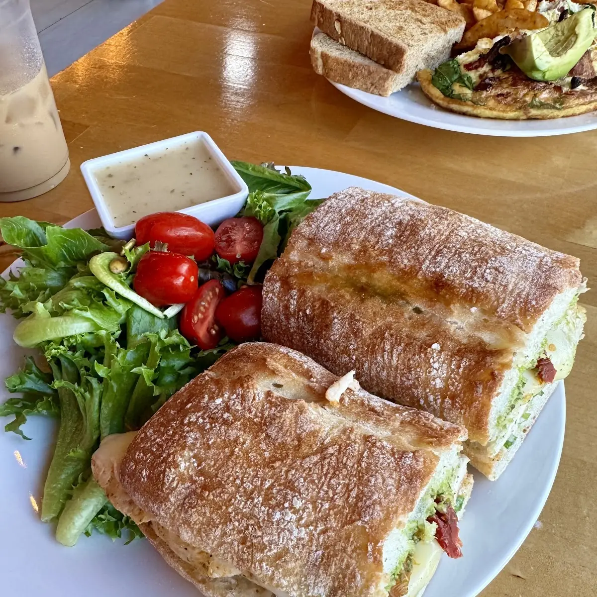 Chicken Pesto Sandwich