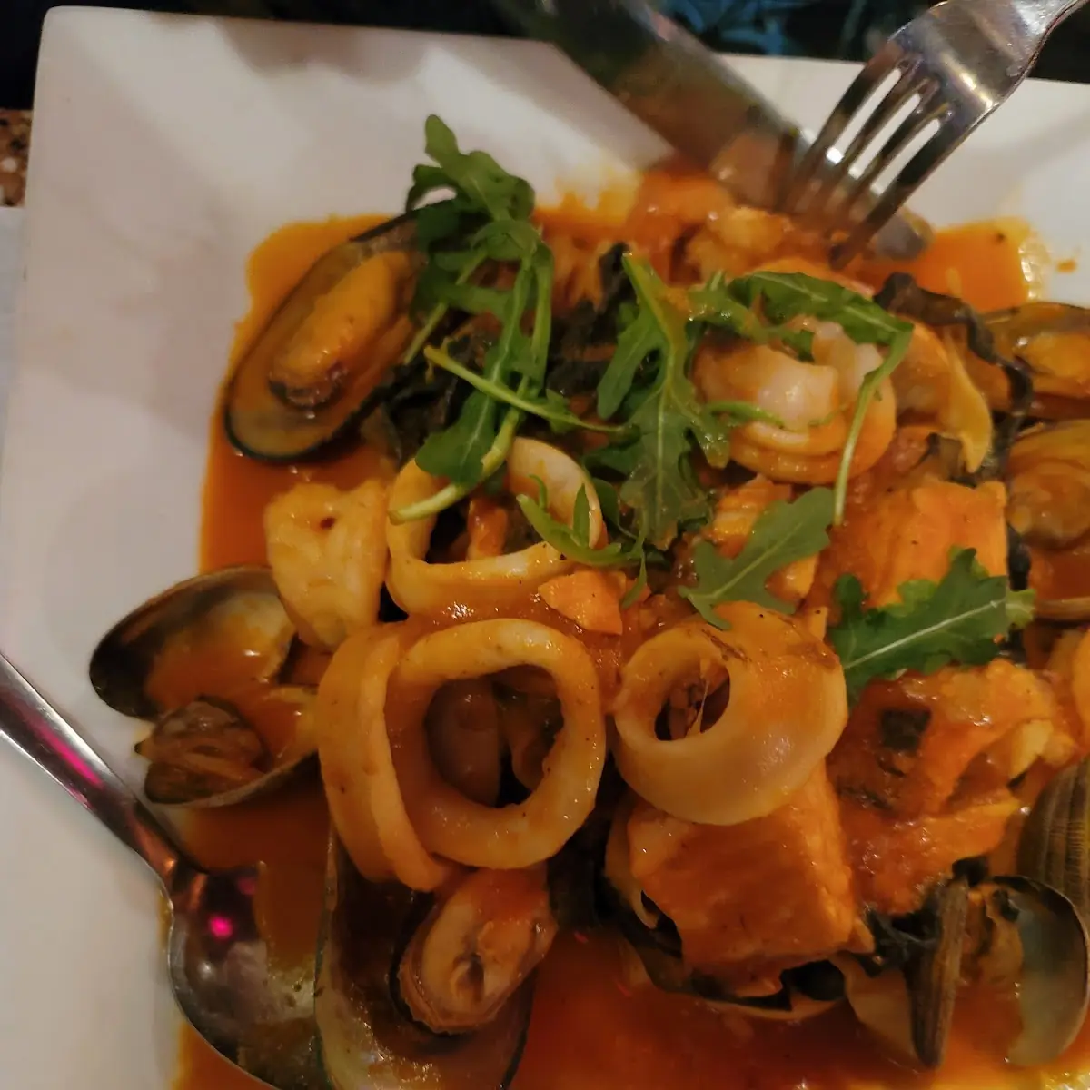Seafood Linguine