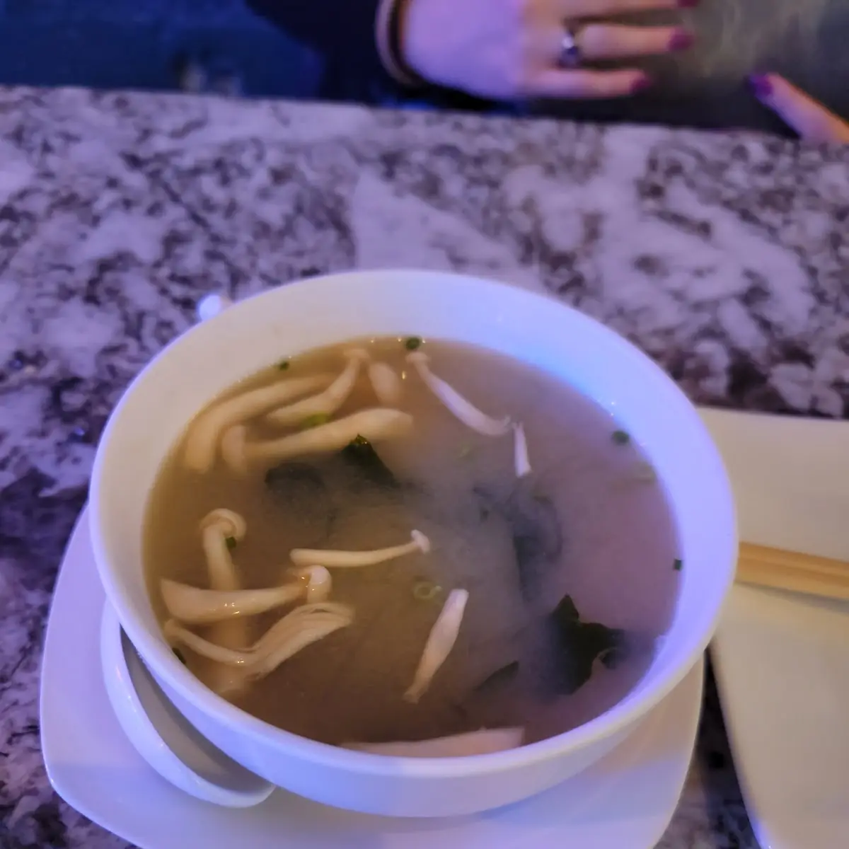 Miso Mushroom Soup